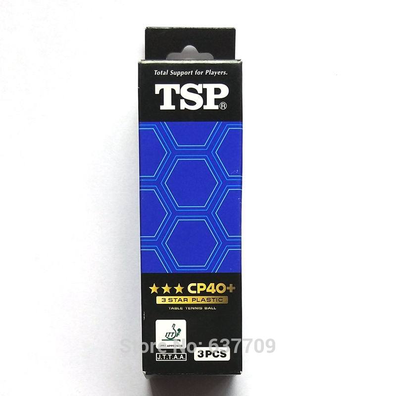 Original TSP kunststoff tischtennis Ball 40 + 3 sterne CP40 + berufs spiel Ball tischtennis schläger schläger Sport