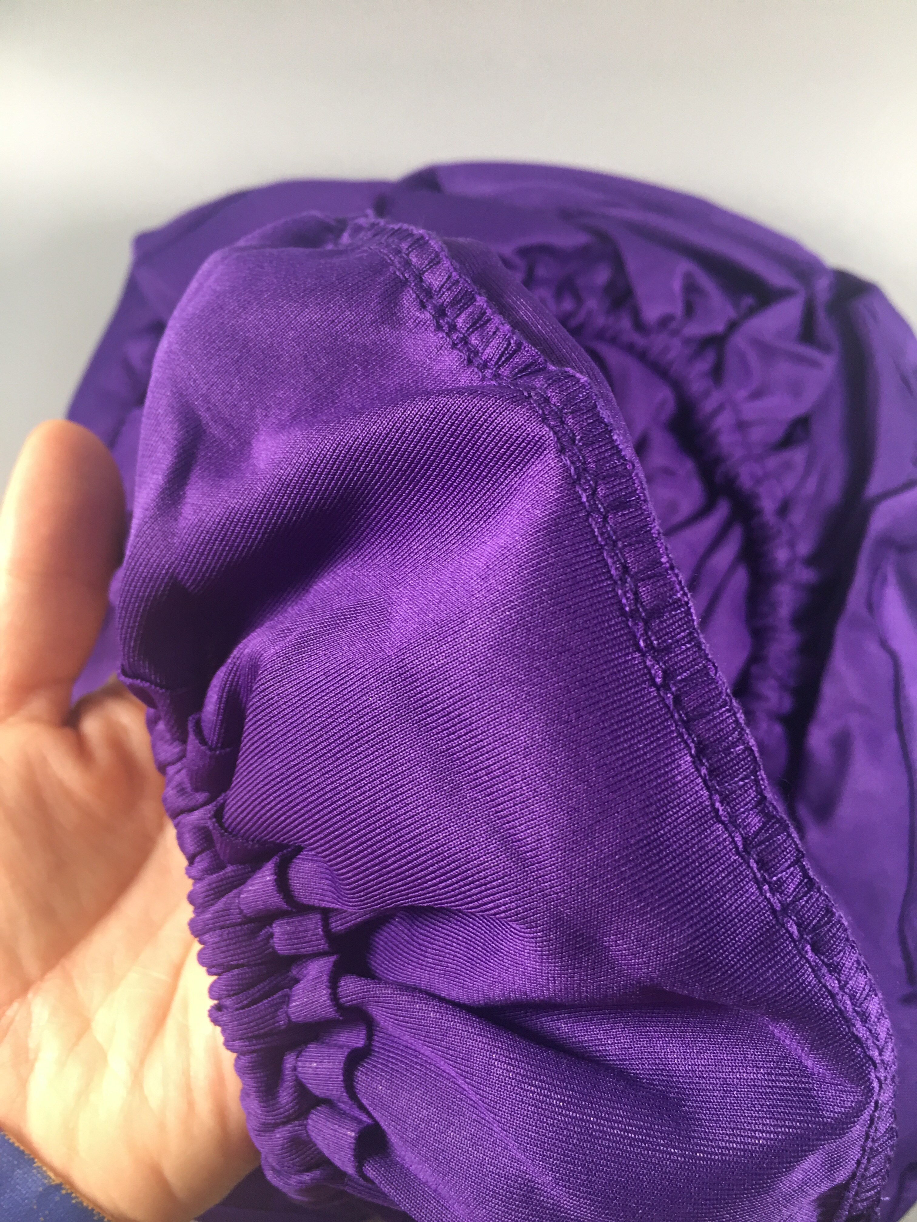 Funda de tela para silla de dentista, Protector de taburete, mangas lavables, respaldo morado oscuro