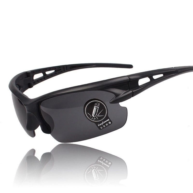 Nattesyn briller beskyttelsesudstyr solbriller nattesyn drivere beskyttelsesbriller kørsel briller indvendigt tilbehør antirefleks: Sort