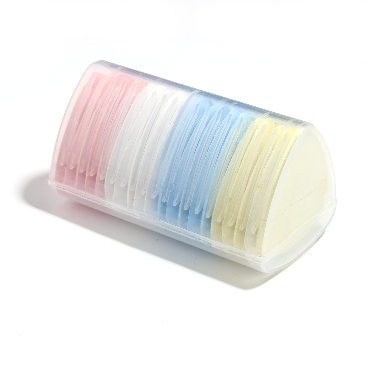 6-30 unids/set de tiza de tela a medida, marcador de tela borrable, ropa de retales para manualidades DIY, herramientas de costura para marcar prendas: violet