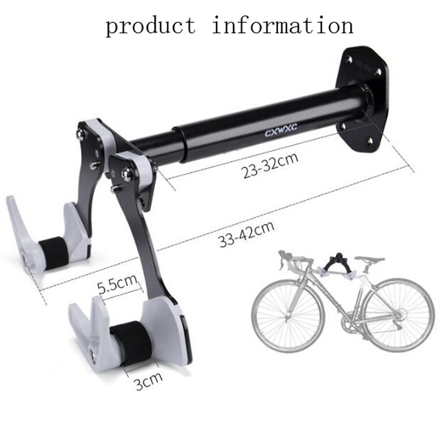 Bicicleta para almacenaje soporte Rack soporte moto garaje de montaje en pared gancho Universal Durable ciclismo accesorio para bicicletas de la gota