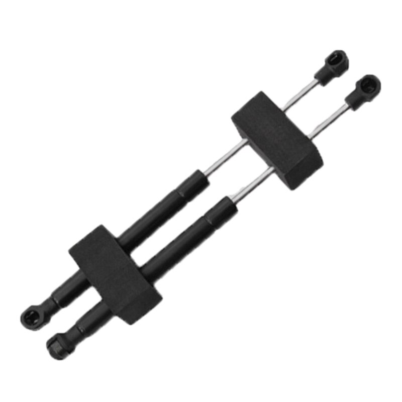 Jambe De Force Capot Avant Pour SRT Grand Cherokee WK2 2010-2022 - Support Levage Rouge Fibre Carbone