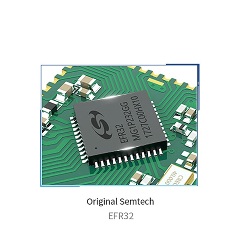 EFR32 Zigbee RF Module 2.40GHz 20dBm 1km COJXU E180-ZG120A Wireless Transceiver Transmitter Receiver PCB IPEX Antenna SMD