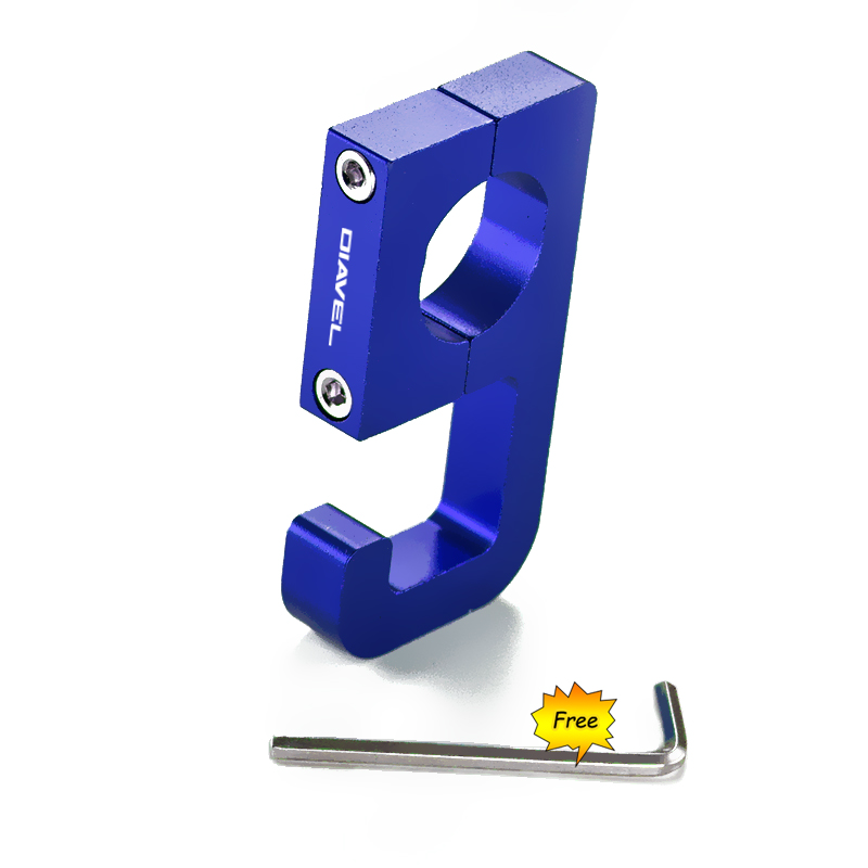 Voor Ducati Diavel Xdiavel S Diavel 1260 1200 Motorfiets Bagage Helm Haak Aluminium Mount Houder Haak Hanger: Ivoor