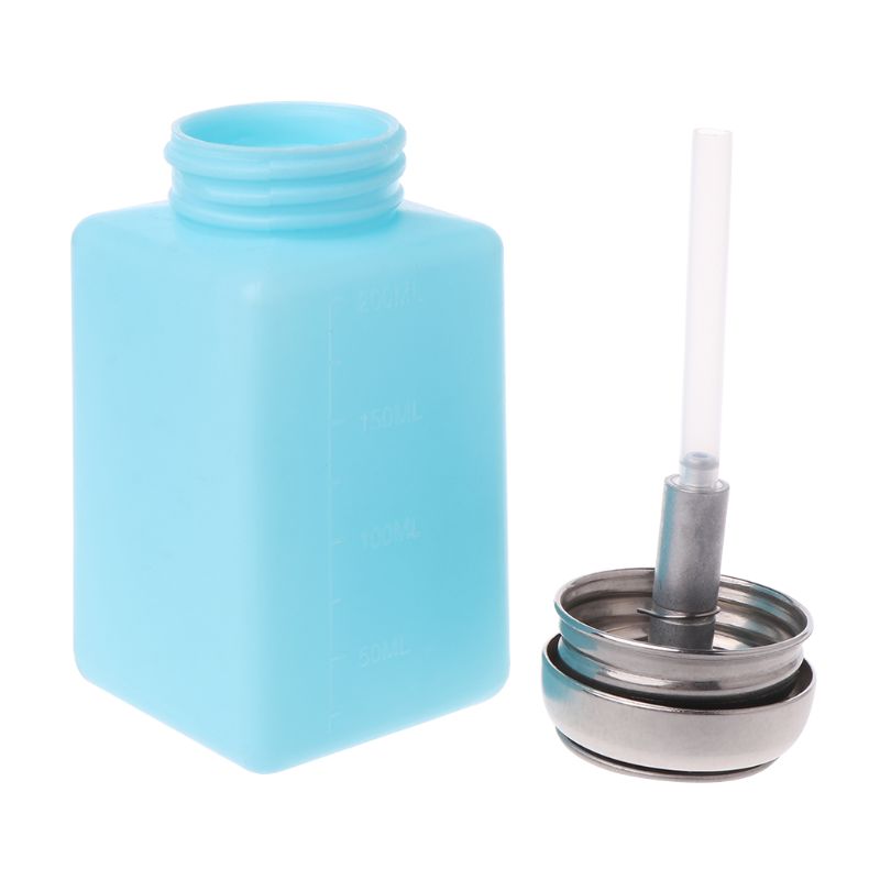 1 sztuk anty-statyczny plastikowa butelka z pompką 200 ml płynu butelki alkoholu dozownik dla elektroniki telefon komórkowy narzędzi robić czyszczenia