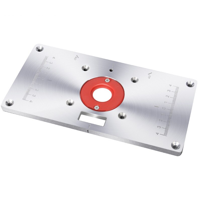 Table de fraisage pour routeur, Machine de découpe, ciseleur établi de travail, planche rabattable, Table de routeur en aluminium, plaque d&#39;insertion
