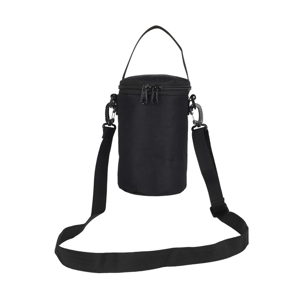 Gas Tank Protective Case Fuel Cylinder Cooking Protector Storage Bag Camping Gas Storage Cover outdoor: Black S