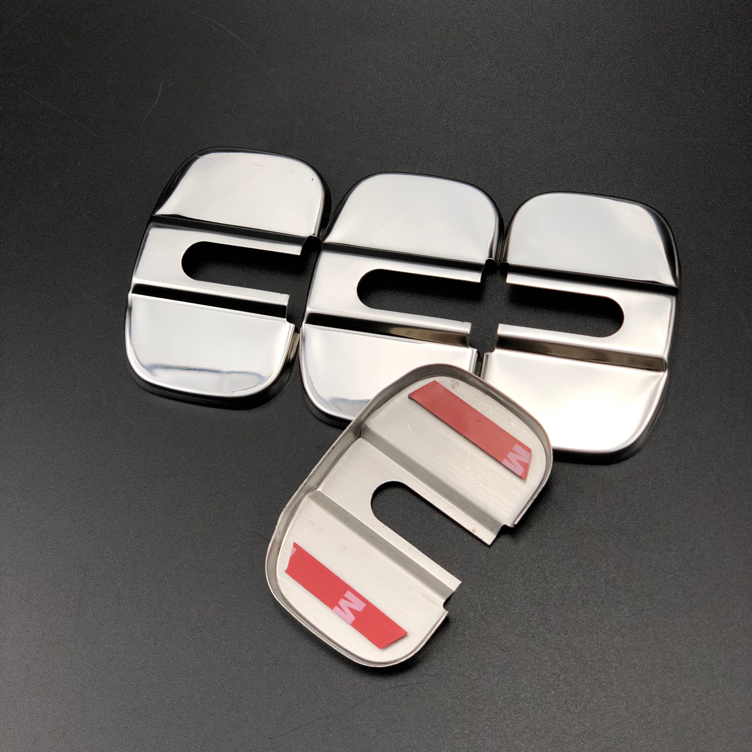 4 PCS Car Door Lock Buckle Decorated Rust Guard Protection Cover for LandWind X7 X8 MG5 Rattan Roewe 350 550 Chevrolet Captiva