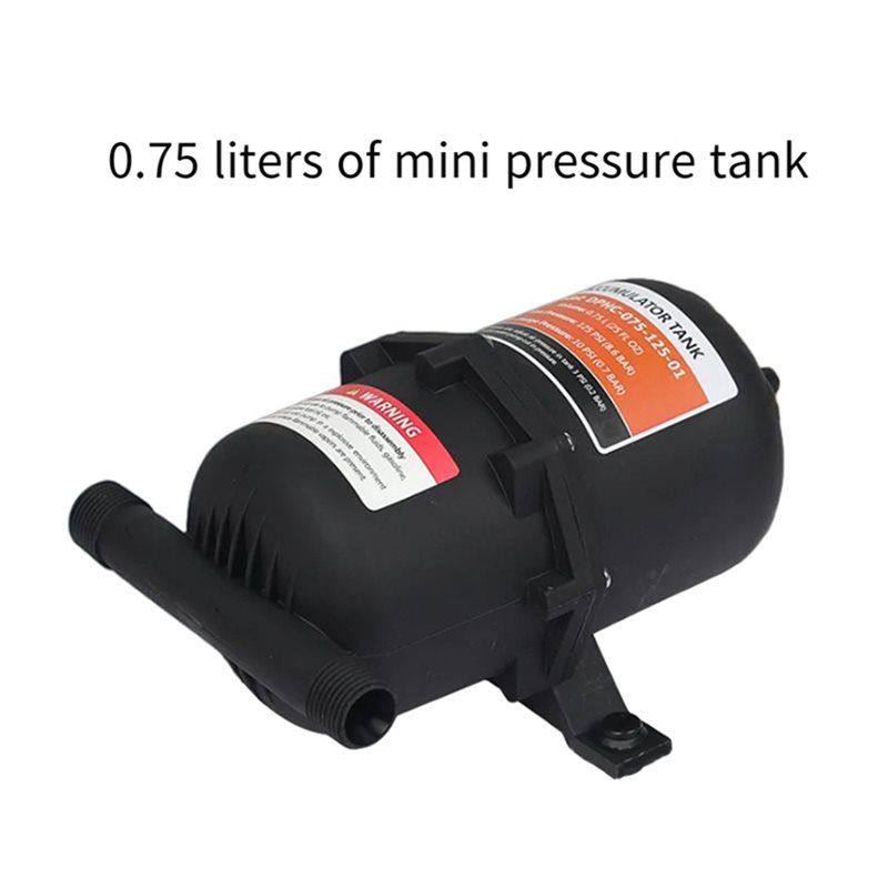 0.75L Micro Diaphragm Pressure Tank for RV & Yacht - Constant Pressure Water Pump Accumulator