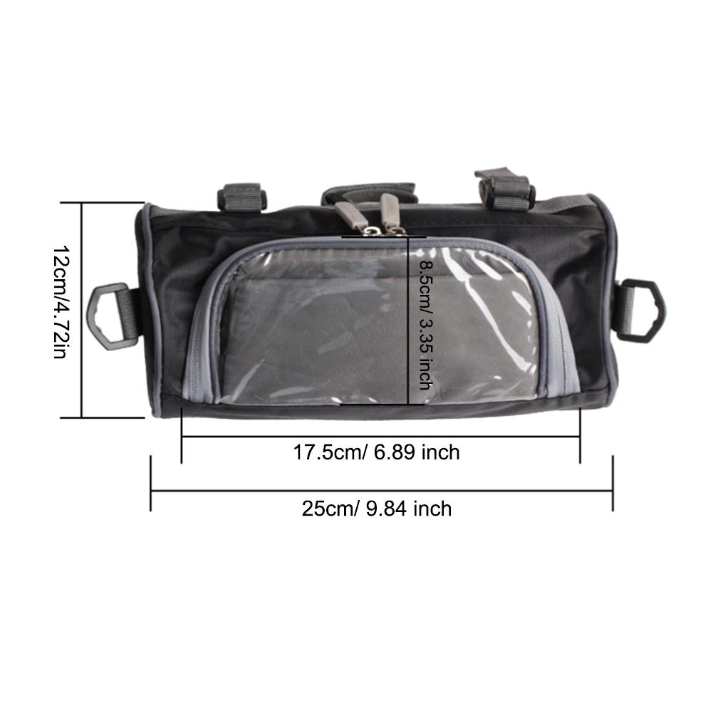 Sac de rangement de fourche de guidon avant pour moto, sac de rangement pour écran tactile, étanche, accessoires de moto, sac pour téléphone portable
