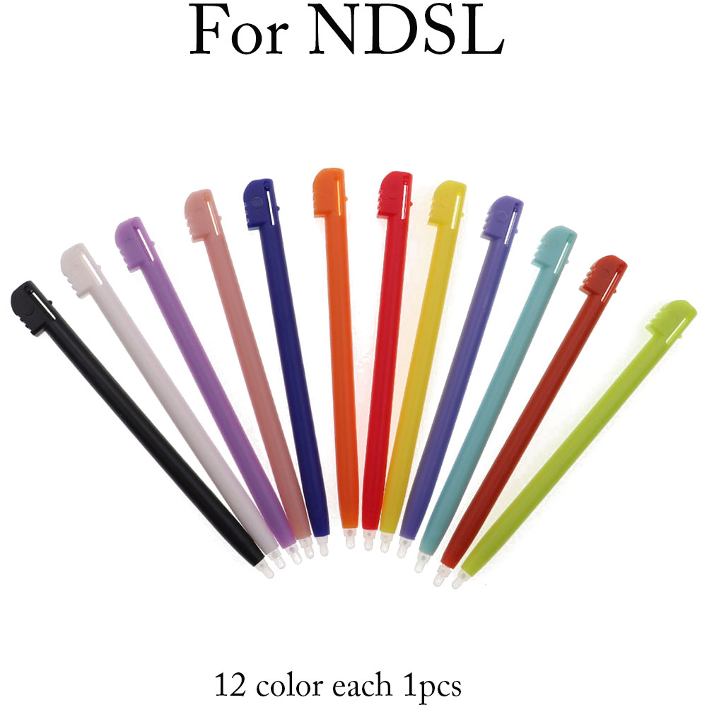 1 conjunto de caneta stylus para tela sensível ao toque de plástico e metal, caneta para console de jogos para ndsl ndsi ndswii 2ds 3ds xl ll novo 3dsxl ll novo 2dsxl: Azul