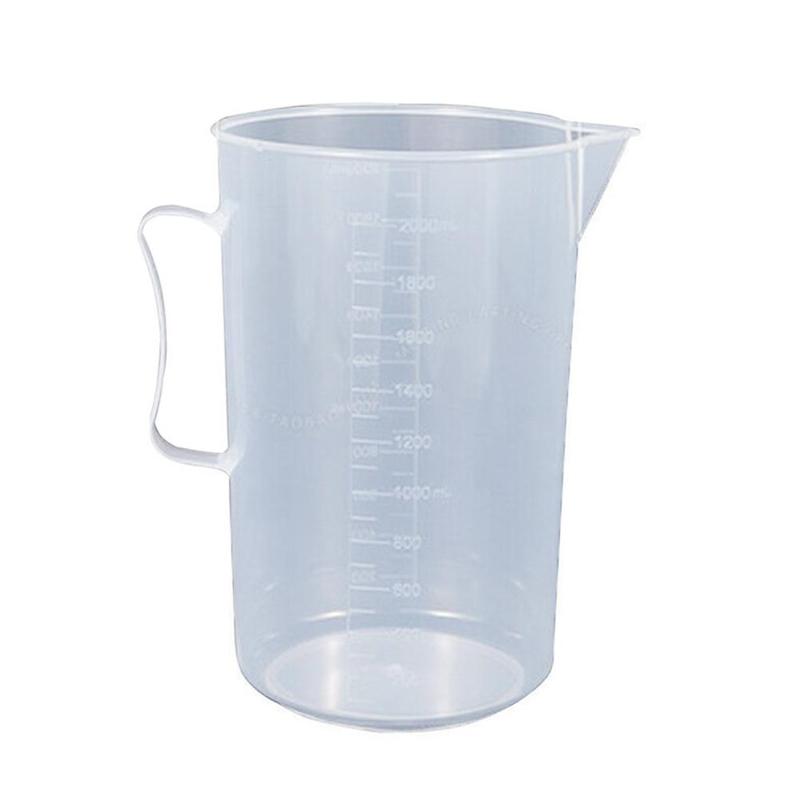 Lichtgewicht Draagbare Container Maatbeker Keuken Beker Plastic Gereedschap Bakken Laboratorium Gebruiksvoorwerpen 250/500/1000/2000 Ml e6A1: 500ML