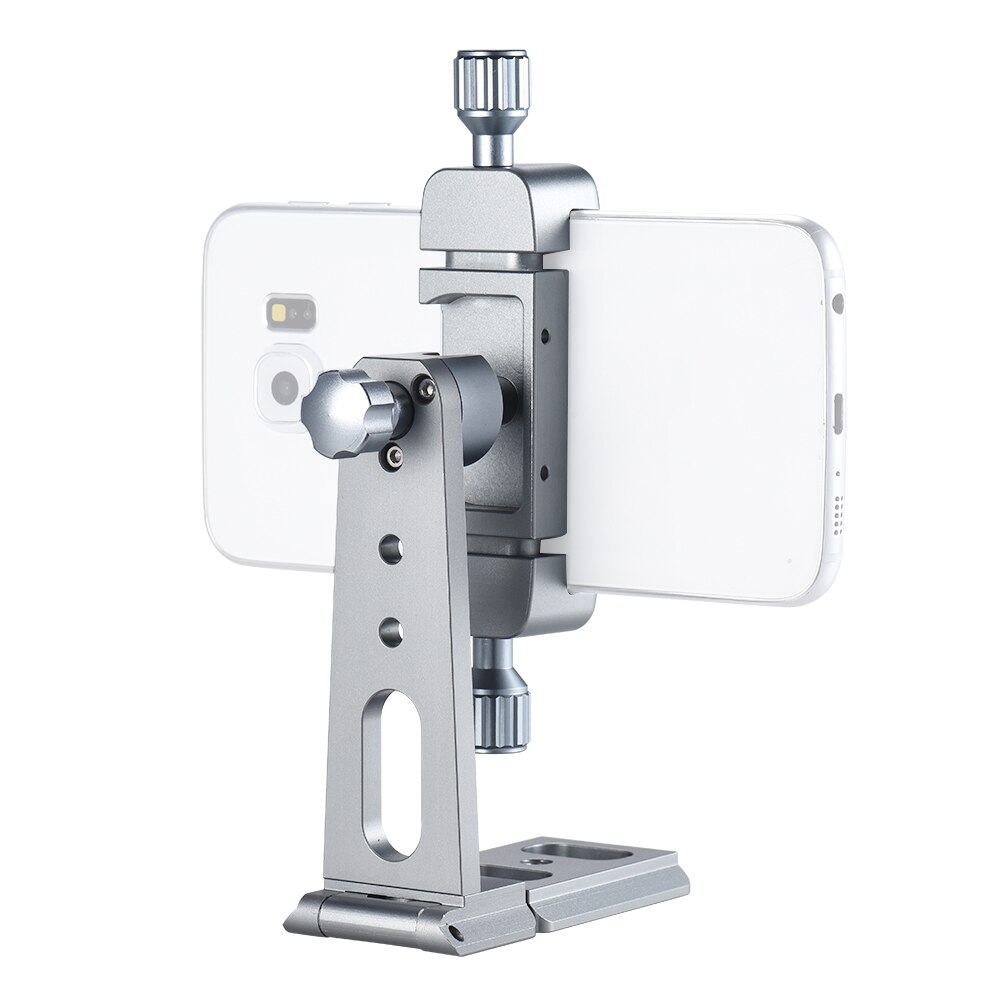 Uchwyt na telefon komórkowy statyw przechylenie adapter robić montażu uchwyt na telefon komórkowy Arca płytka szybki uwolnienie 360 stopni obrót smartfon podstawka biurowa metalowe