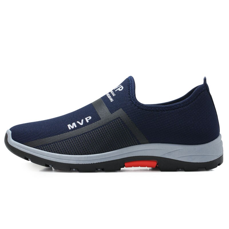 Baskets légères pour hommes, chaussures de marche décontractées, sandales respirantes, mocassins en caoutchouc à enfiler, Tennis, à la ,