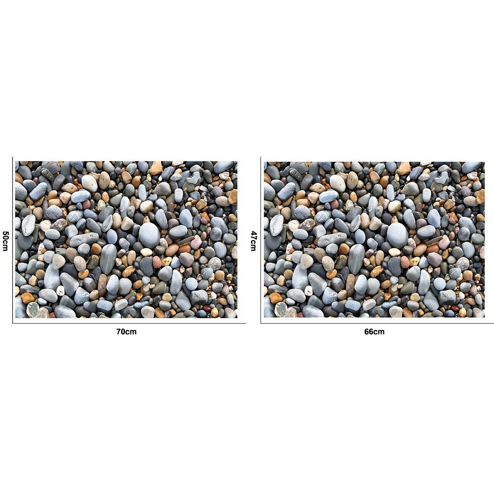 Pegatinas de suelo de piedra adoquín 3D, calcomanías para Mural removibles, arte de vinilo para sala de estar, decoración del hogar, dormitorio y baño, pegatinas vívidas 3D, 25 #