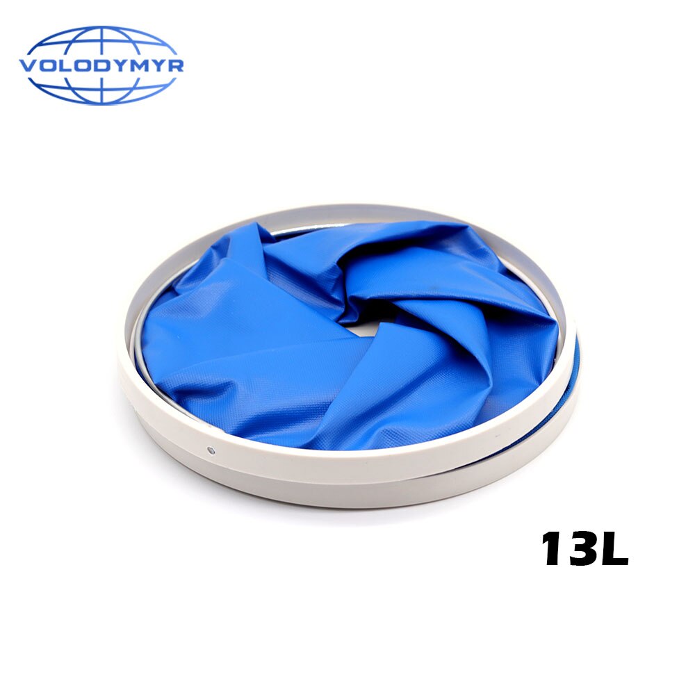 Volodymyr-cubeta para lavar autos, Cubo de sujeción para pesca, 13L, Camping, cuidado automático, limpieza de Carwash, accesorio para coche