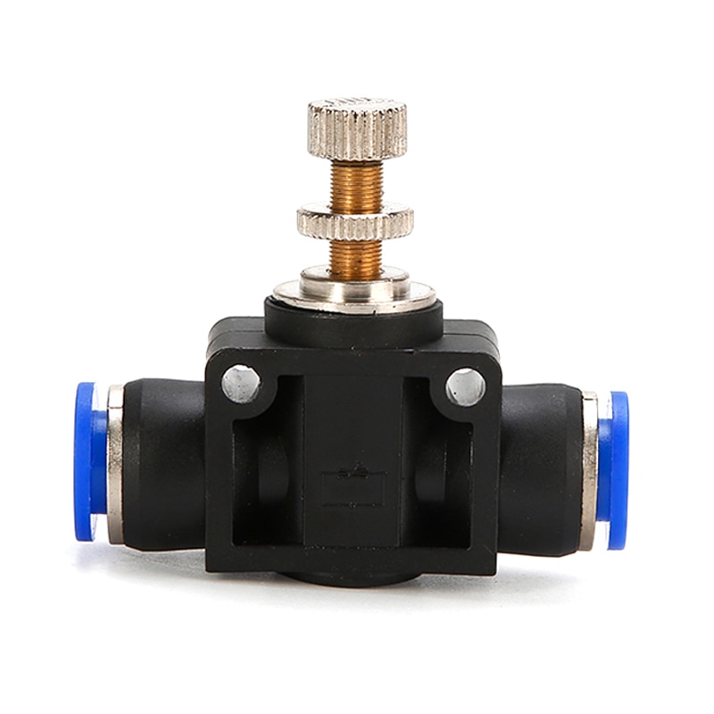 1Pcs PA/SA connector manual components plastic combined direct governor throttle valve fast push tube pneumatic accessories