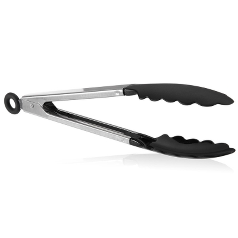 Köksredskap i rostfritt stål kök låstång klämma kök matlagningsredskap set tång redskap silikon bbq mattång