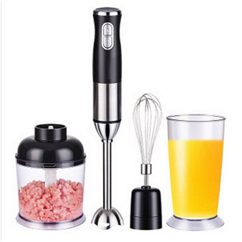 4 In 1 Hand Blender Draagbare Onderdompeling Blender Voor Keuken Keukenmachine Stok Met Chopper Garde Elektrische Mixer Juicer