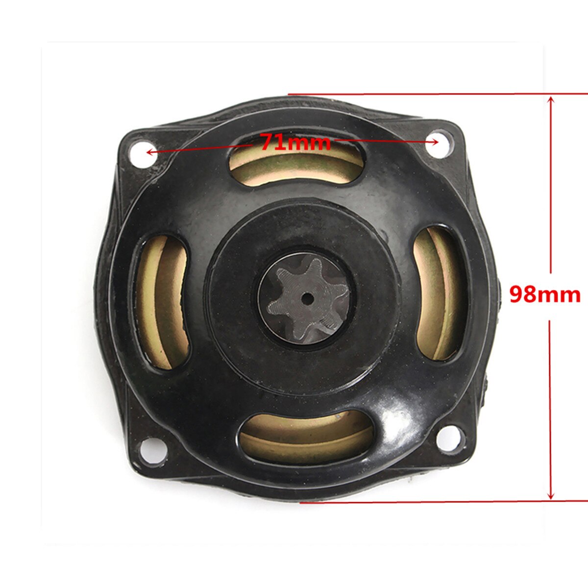 6 Teeth Clutch Drum Pad Gear Box Kit For 47 49cc Mini Moto Quad Pocket Bike