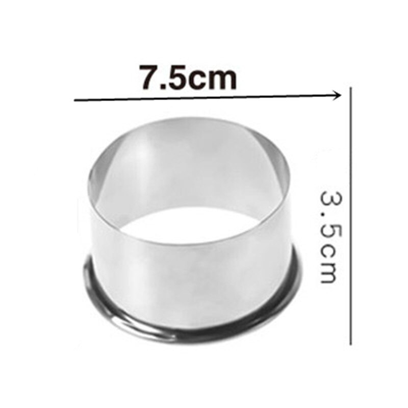 1 Pcs Round Shaped Dough Cutting Tools Kitchen Gadgets Cooking Pastry Tools Dumplings Cutter Portable Dumplings Wrappers Molds: YM-7.5CM