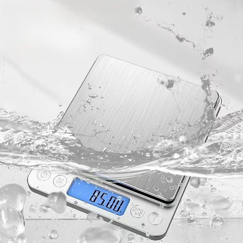 digital kjøkkenvekt 3000g/ 0.1g liten smykkevekt i rustfritt stål digital vekt til hjemmebruk gram og oz digital gramvekt