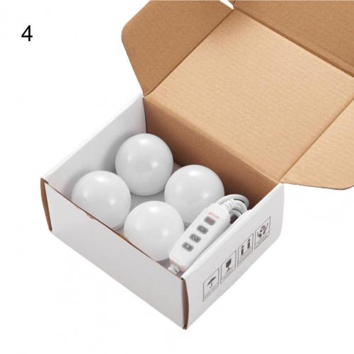 Self-adhesive Makeup Light Uniform Light 9 Levels Adjustable LED Light for Makeup Mirror DIY LED Vanity Mirror Fill Lamp: 4