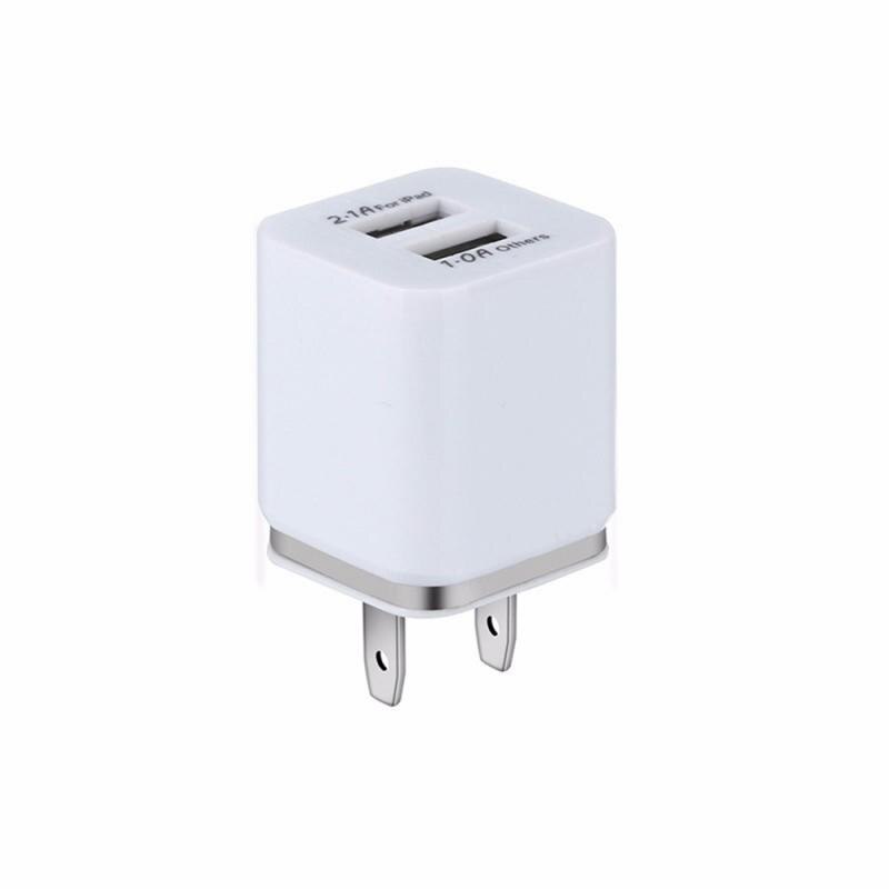 Dual USB Ladegerät 2,1 EINE Schnelle Lade Universal Reise EU/UNS Stecker Adapter Tragbare Wand Handy Ladegerät Für IPhone Für Huawei: silver US