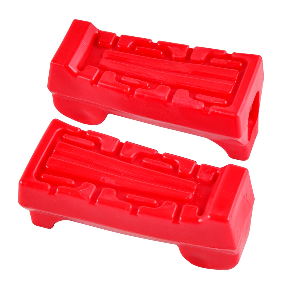 Een Paar Voor Footrest Voetsteunen Rubbers Voor Yamaha YBR125 YBR 125 alle jaar #2288696