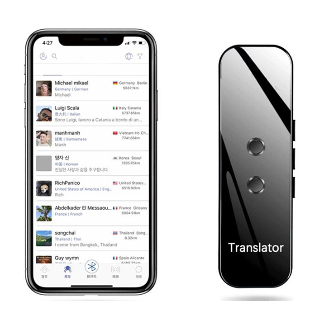 G6 Clever Übersetzer 72 Sprachen Clever Sprache Übersetzer Fernbedienung Stimme Übersetzer Für Ios Für Android Clever Telefon