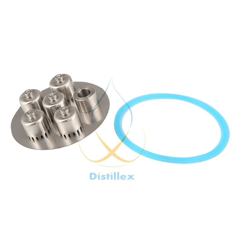 4" (OD105mm ) SS304 bubble plate for 4" distillation column . Home brewing, Distillation, Reflux column, Moonshine