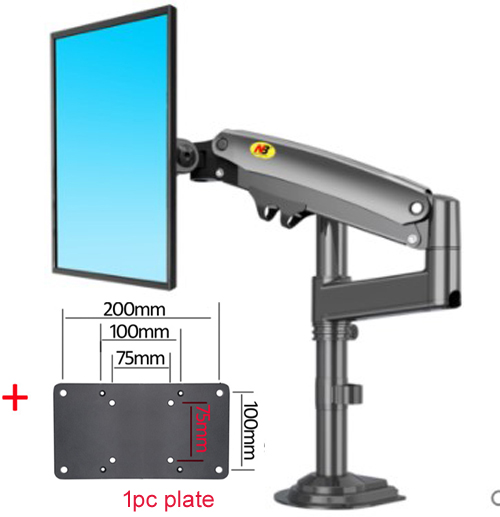 Nb h100 22-35 " skjermholder arm gassfjær fu... – Grandado