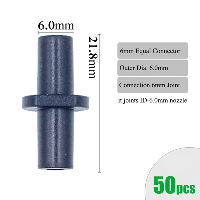 Garden Irrigation Connectors Barbed Single Double Tee Elbow Drip Arrow Cross Coupling Watering Fitting For 3/5 4/7mm Hose: Orange