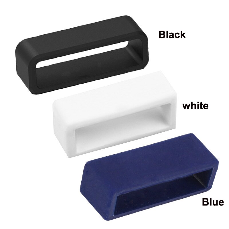 2-10Pcs Zwarte Horlogeband 12 16 18 20 22 24 26 28 30Mm Horloge Band Band keeper Loop Beveiliging Houder Retainer Ring Accessoires