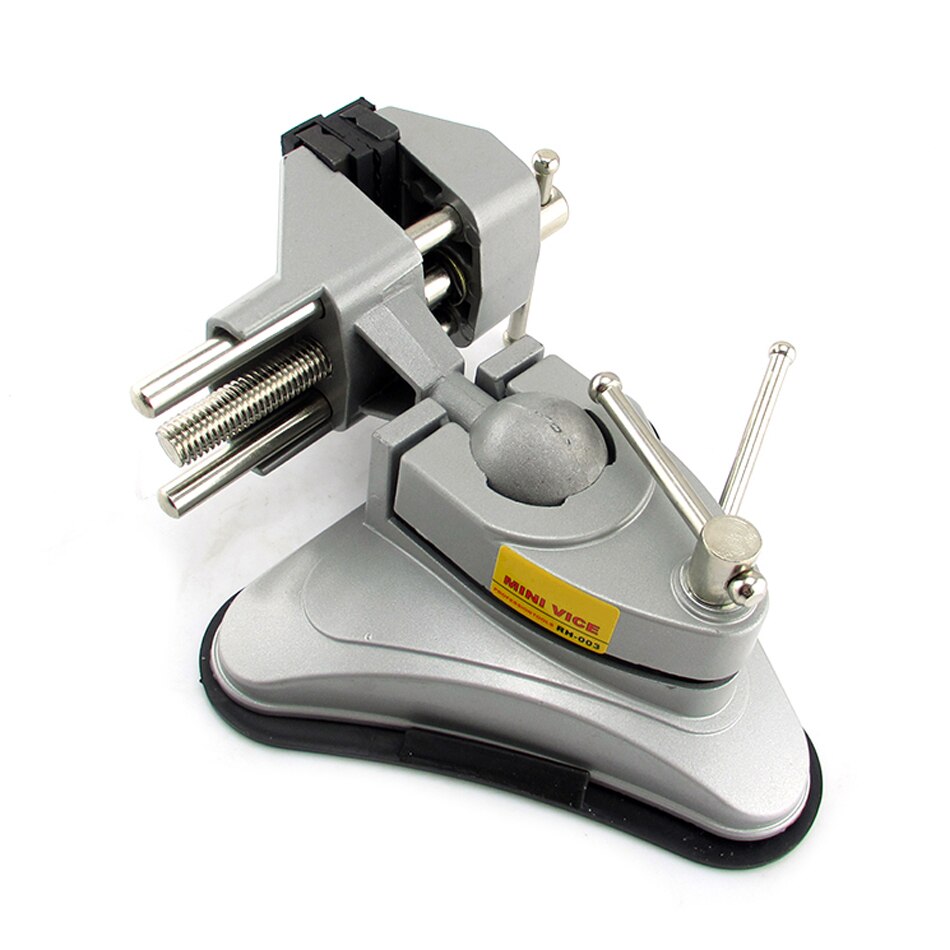 Portable Vise Bench Clamp Vise Aluminum Upscale Movable Table Vise 360 Degree Adjustable RH-003