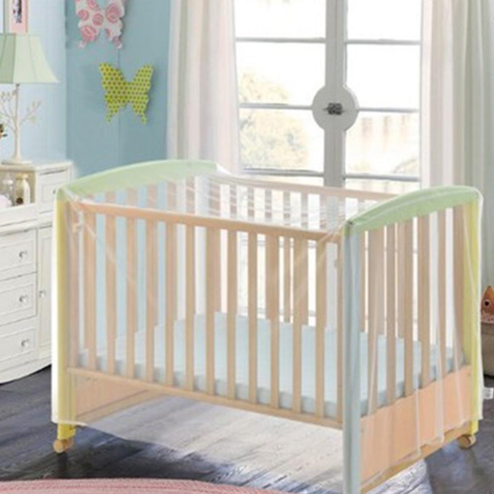 Anti-moskito Polyester Stoff Licht Faltbare Atmungsaktive Dekorative Krippe Moskito Net Baby Bett Moskito Net Abdeckung