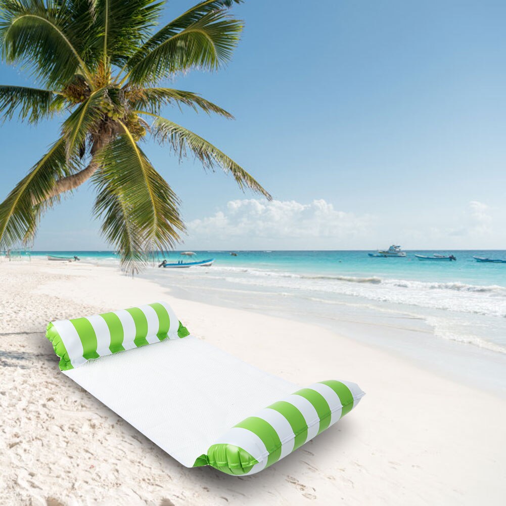 Opvouwbare Zomer Water Hangmat Fauteuil Opblaasbare Drijvende Air Matras Zwembad Party Speelgoed Water Sport Lounge Bed