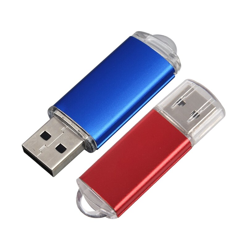 2 Stuks Usb 2.0 Flash Pen Drive Disk Memory Stick, 4Gb & 1Gb