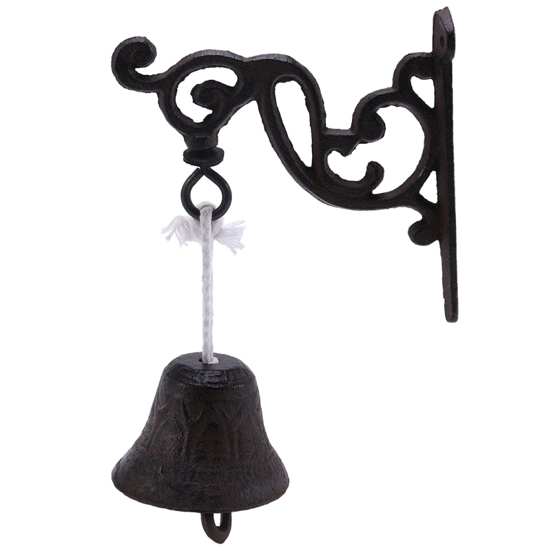 Vintage Gietijzeren Dinner Bell Als Entry Deurbel Buiten Decor Of Indoor Decoratie Wandmontage Antieke Decor Bell