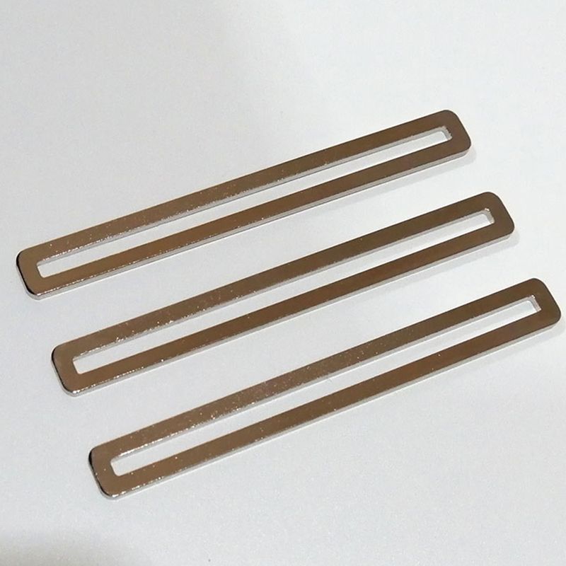 Flat Corner Braces Metal Frame Shelf Support Brackets Universal Nickel-Plated Angle Iron Corner Furniture Connector U 평철브라켓