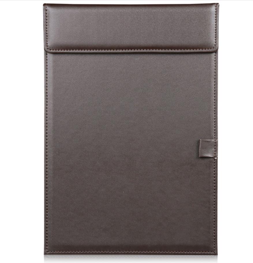 Office Leather Clipboard Document Folder Signature Folder Board Writing Pad US Letter / A4 Size Files Keeper Board