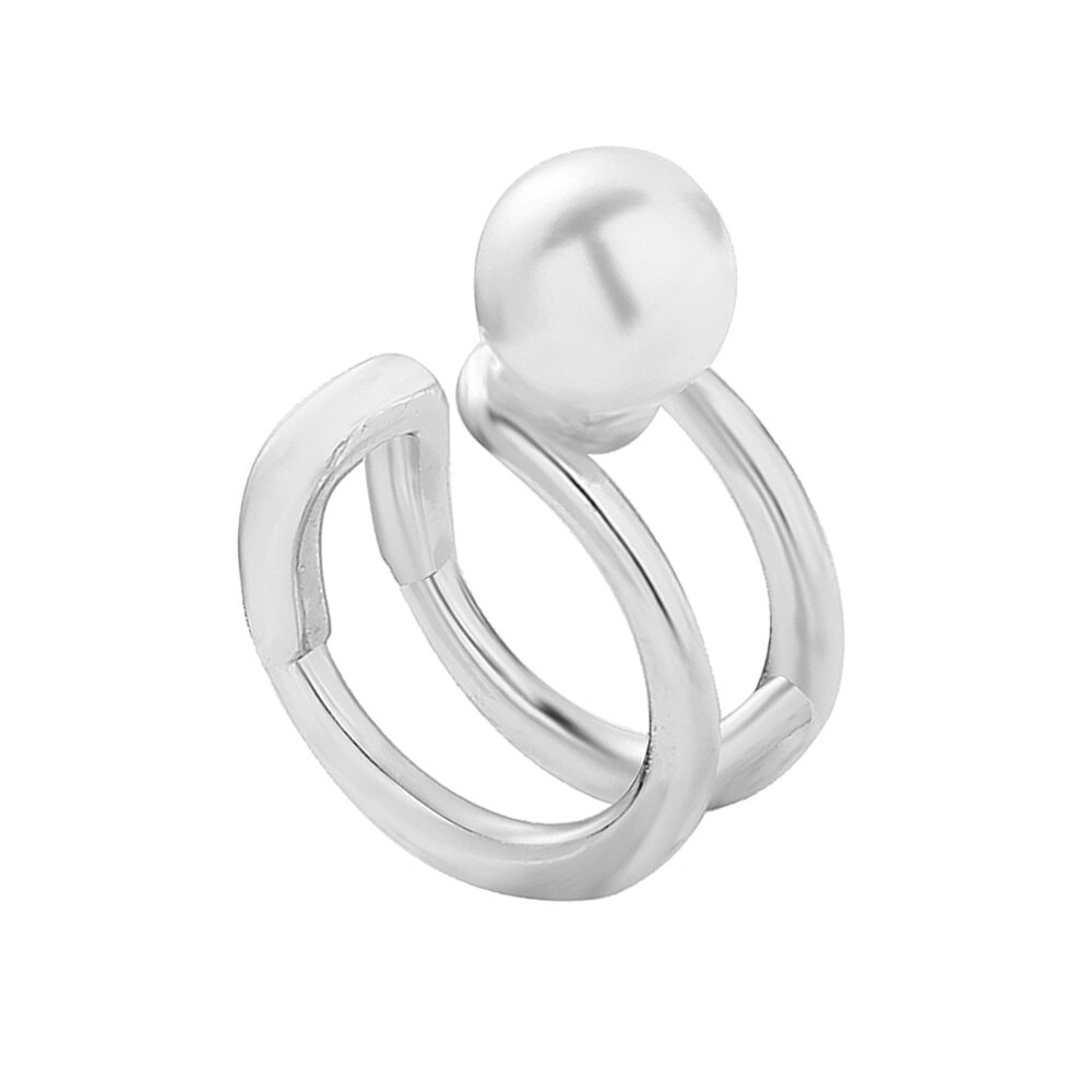 Gold Ear Cuff Cross Clip Earrings For Women Geometric C Shape Micro Pave Zircon Earrings Without Piercing Earcuff: 16