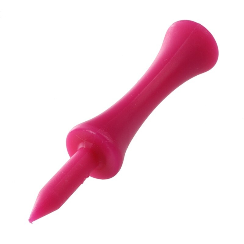100 stykker golf tee overlays pink t  sn006 60mm lavet af slidstærkt plastik, holdbar og vaskbar lys farve, er meget nemme at