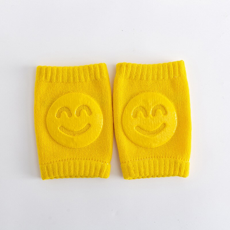 Nicht-Unterhose Baby Knie Pads Baumwolle Jungen Mädchen unisex Krabbeln Knie Schutz Baby Kniescheibe Baby Zubehör Lächeln Beinlinge kneepad: YEHT-01-05