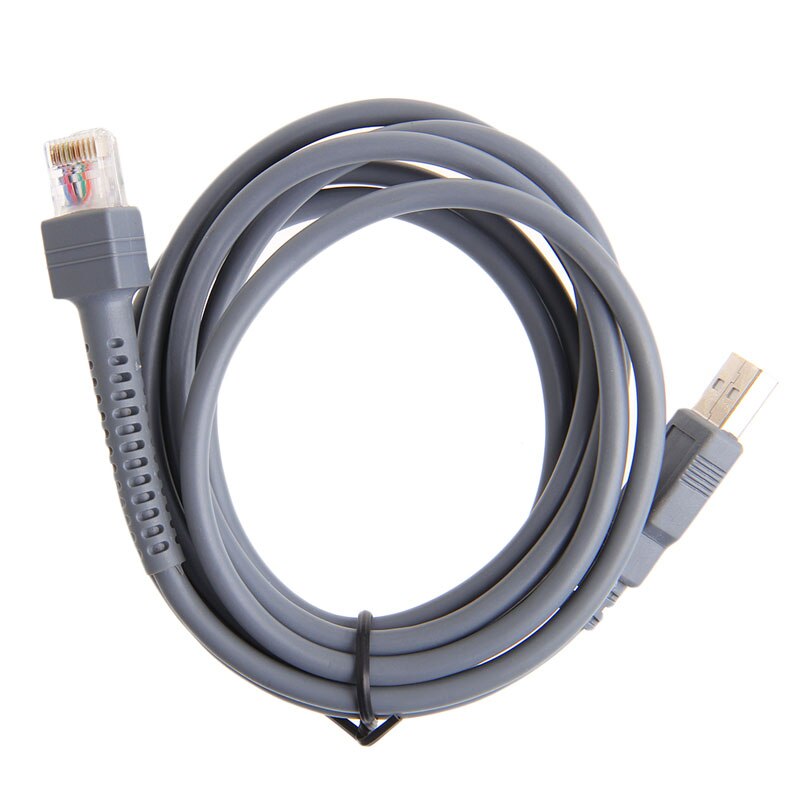 2M Symbol Barcode Scanner USB Cable LS1203 LS2208 LS4208 LS3008 CBA-U01-S07ZAR: Default Title