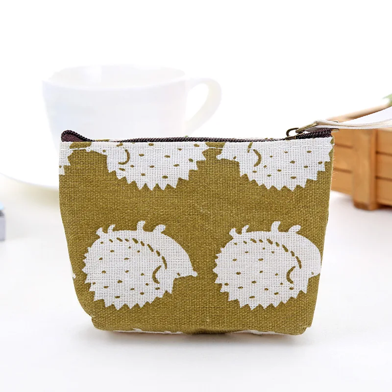 Vrouwen Canvas Portemonnee Card Key Mini Portemonnees Pouch Meisje Kids Kinderen Leuke Kleine Rits Portemonnee Kaarthouder Portemonnee bag Case: 21