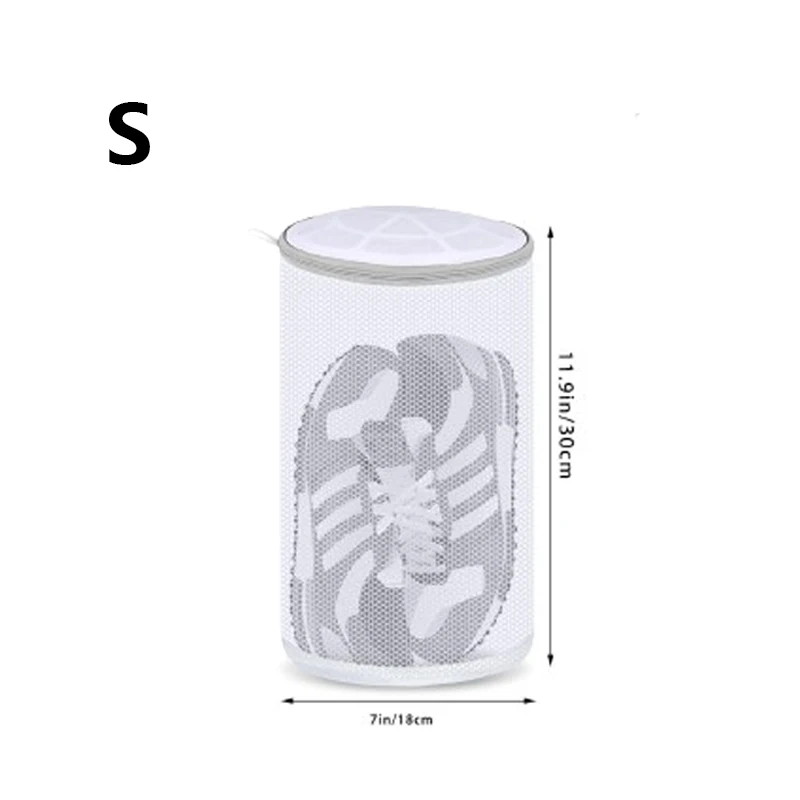 Shoes Wash Bags Shoe Laundry Bags Sneaker Mesh Washing Cleaning Bag Travel Organization Pouch For Sneakers Socks Washing Machine: Bronze