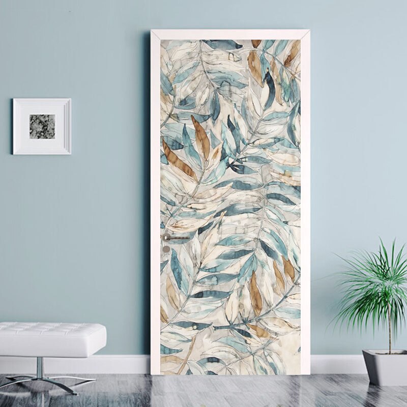 PVC Self-Adhesive Waterproof Door Sticker Modern R... – Vicedeal