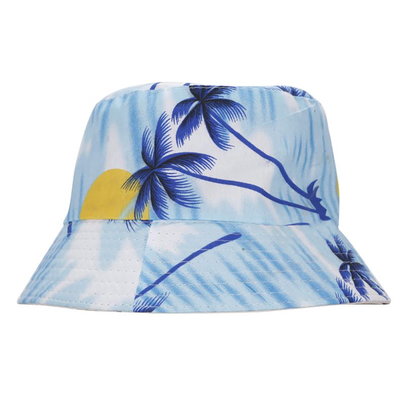 Hotadults bomuld spand hat sommer fiskeri boonie strand festival sun cap strand hat  cy1: Multi
