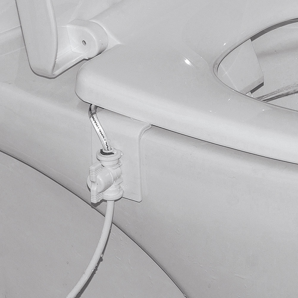 8 st/set bidétillbehör set bidé toalett färskvattenspray rengöring tvätt rumstvätt icke-elektrisk kit tillbehör för badrum